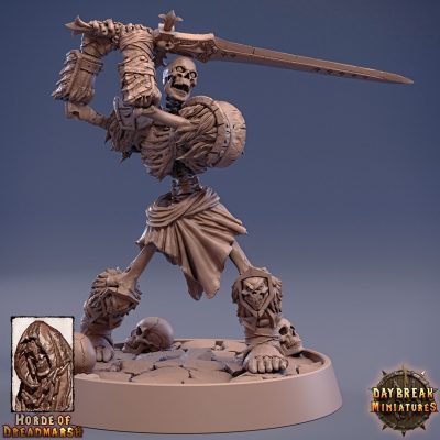 Bone Grunt of Outer Dreadmarsh - The Unliving Horde of Dreadmarsh (32mm/54mm) - Daybreak Miniatures