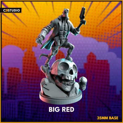 Big Red - 40mm Scale - C27 Miniatures