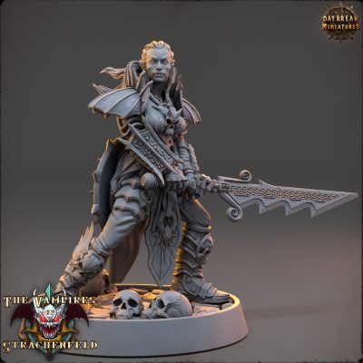 Ivana Raasna, High Duchess of von Strachenfeld - The Vampires of Strachenfeld (32mm/54mm) - Daybreak Miniatures